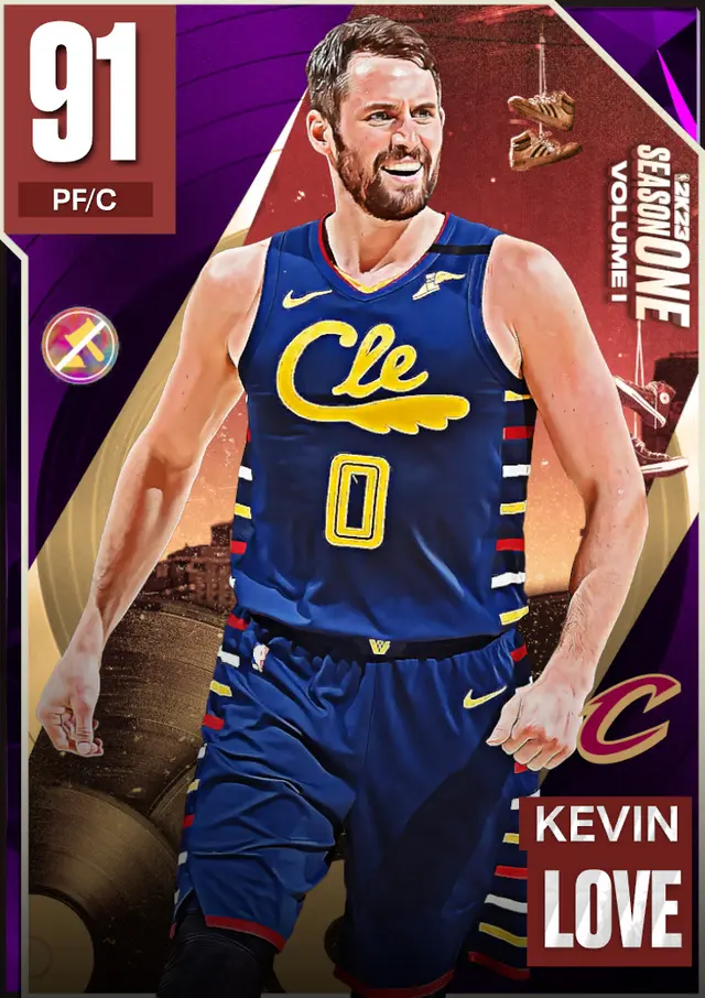 (AMETHYST) Kevin Love (91 OVR)