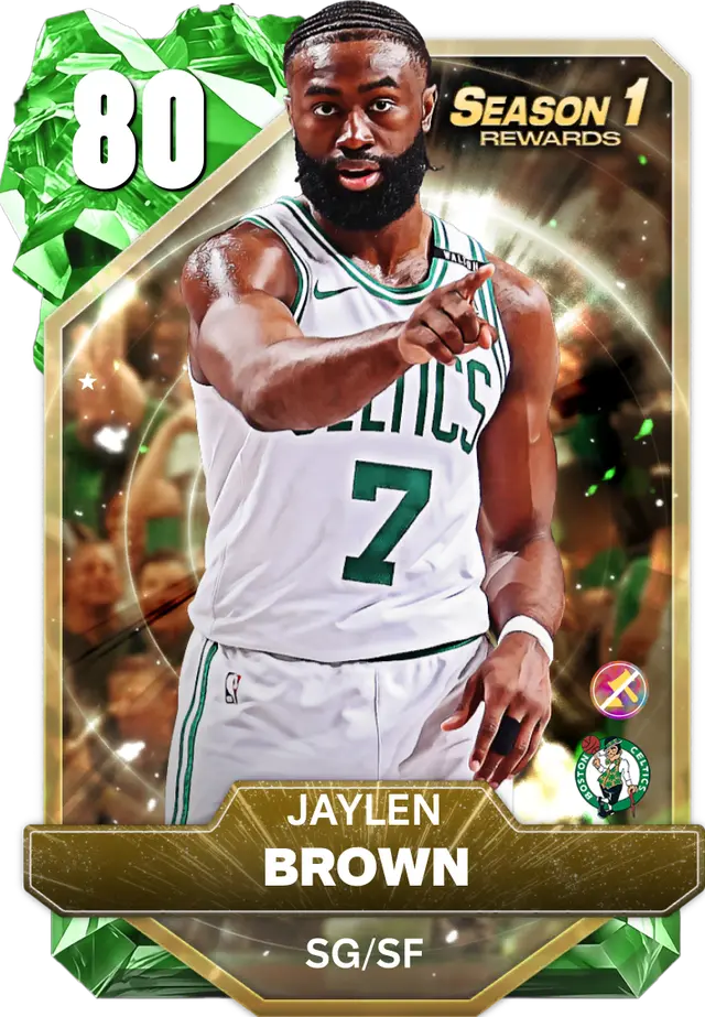 (EMERALD) Jaylen Brown (80 OVR)