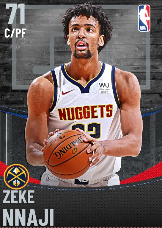 71 Zeke Nnaji | Denver Nuggets