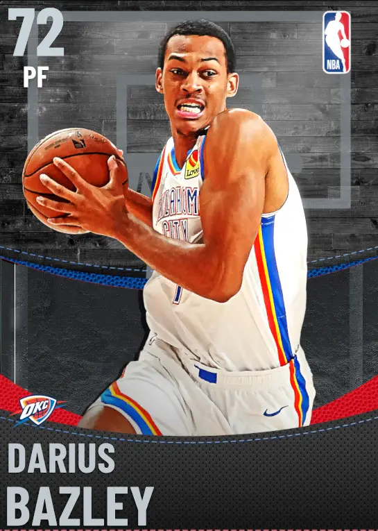 (SILVER) Darius Bazley (72 OVR)