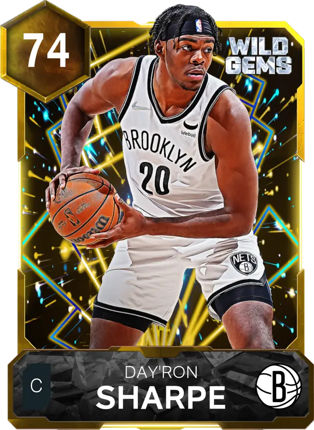 (GOLD) Day'Ron Sharpe (74 OVR)