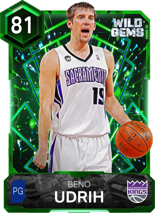 (EMERALD) Beno Udrih (81 OVR)