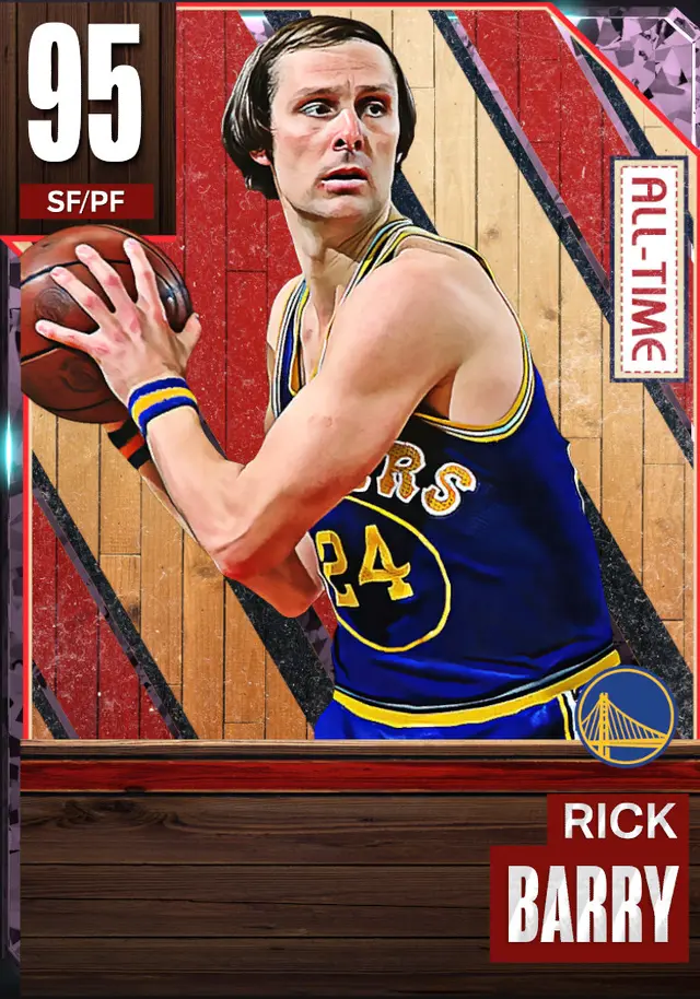 (PD) Rick Barry (95 OVR)