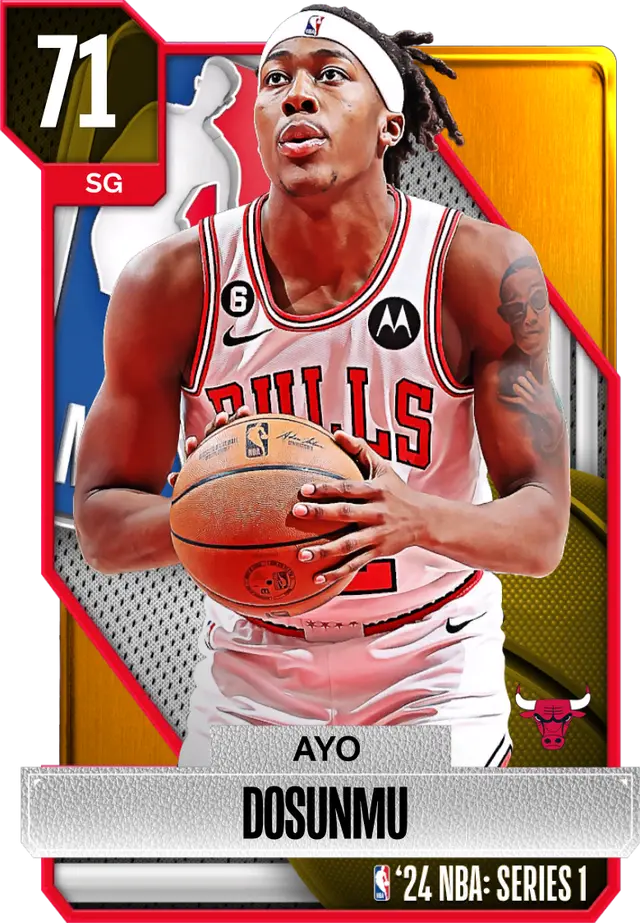 (GOLD) Ayo Dosunmu (71 OVR)