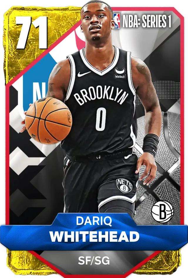 (GOLD) Dariq Whitehead (71 OVR)