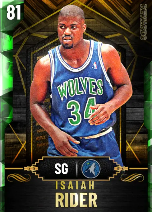 (EMERALD) Isaiah Rider (81 OVR)