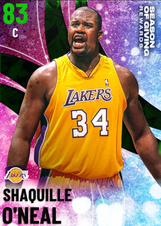 (EMERALD) Shaquille O'Neal (83 OVR)