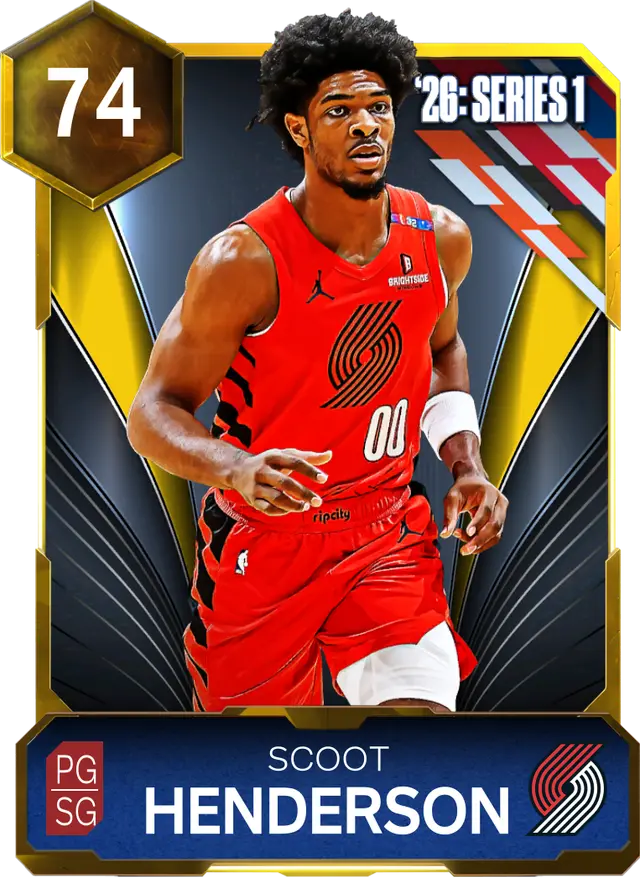 (GOLD) Scoot Henderson (74 OVR)