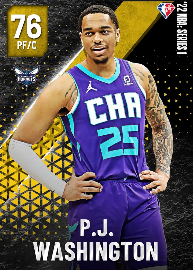 (GOLD) P.J. Washington (76 OVR)