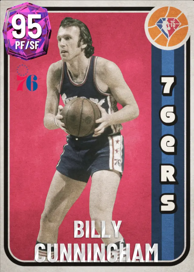 (PD) Billy Cunningham (95 OVR)