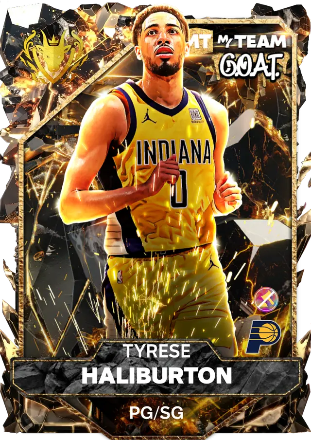 (GOAT) Tyrese Haliburton (99 OVR)