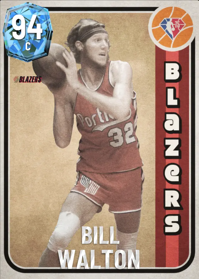 (DIAMOND) Bill Walton (94 OVR)