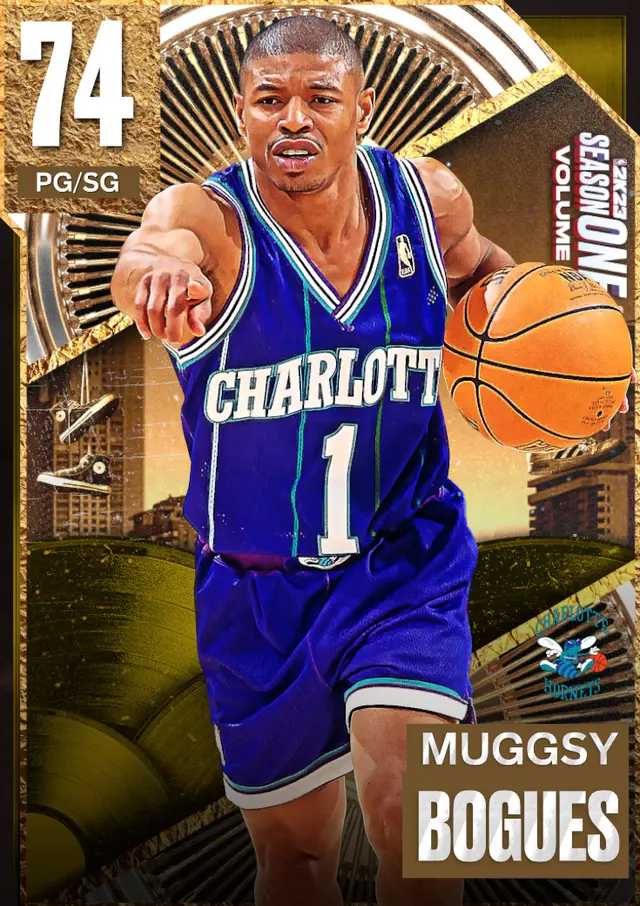 (GOLD) Muggsy Bogues (74 OVR)