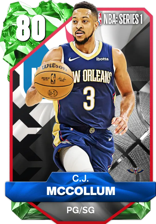(EMERALD) C.J. McCollum (80 OVR)