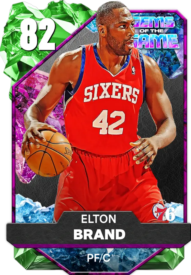 82 Elton Brand | Emerald Gems of the Game