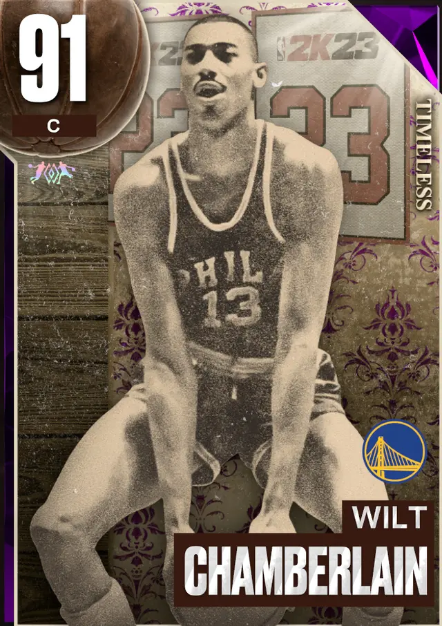 (AMETHYST) Wilt Chamberlain (91 OVR)