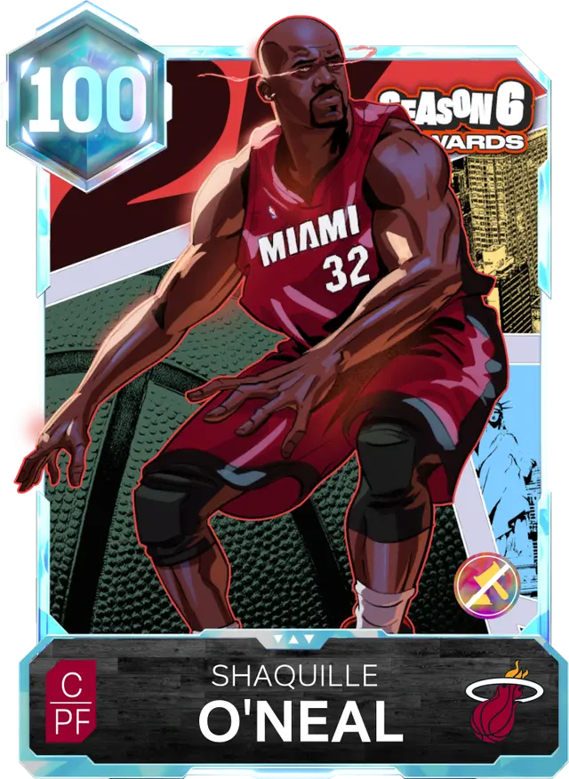 (100OVR) Shaquille O'Neal (100 OVR)