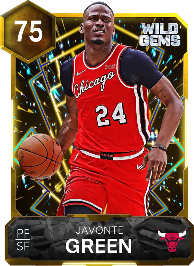 (GOLD) Javonte Green (75 OVR)