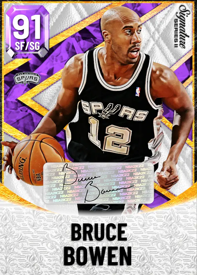 (AMETHYST) Bruce Bowen (91 OVR)