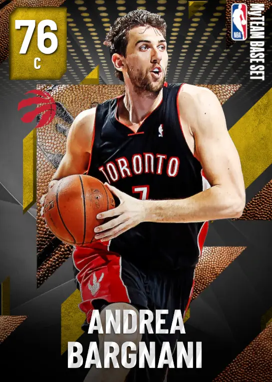 (GOLD) Andrea Bargnani (76 OVR)
