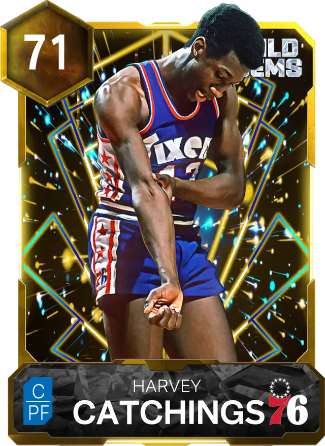 (GOLD) Harvey Catchings (71 OVR)