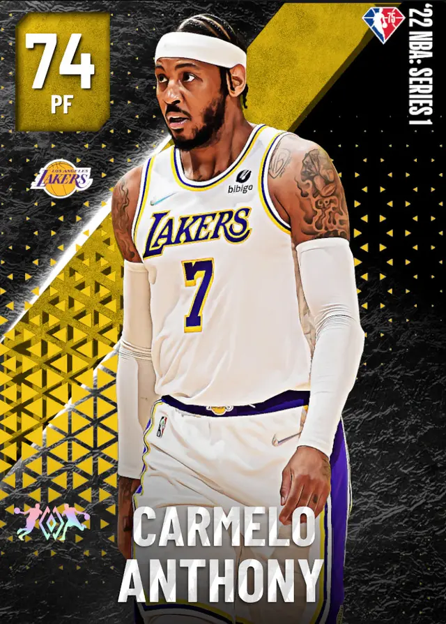 (GOLD) Carmelo Anthony (74 OVR)