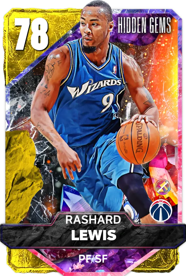 78 Rashard Lewis | Gold Hidden Gems