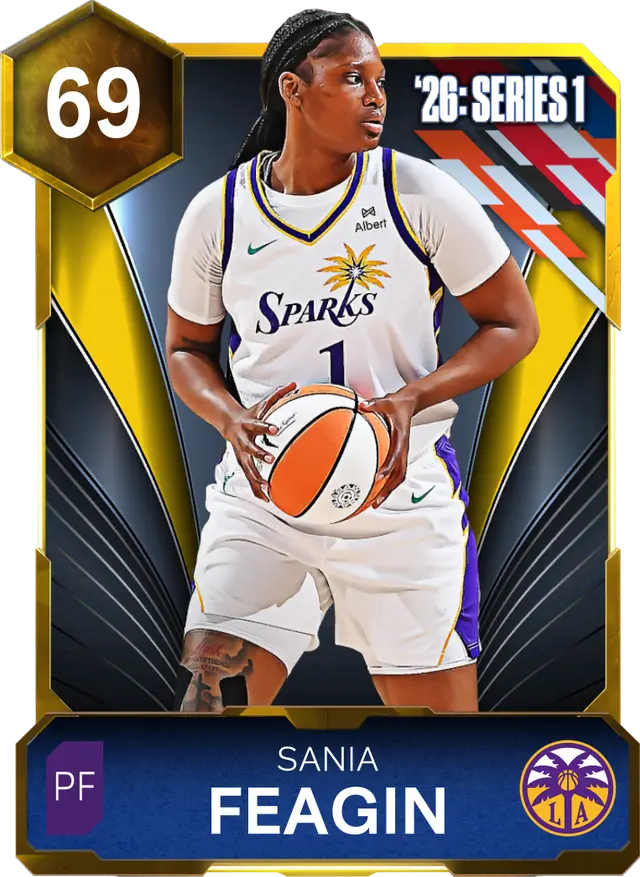 (GOLD) Sania Feagin (69 OVR)