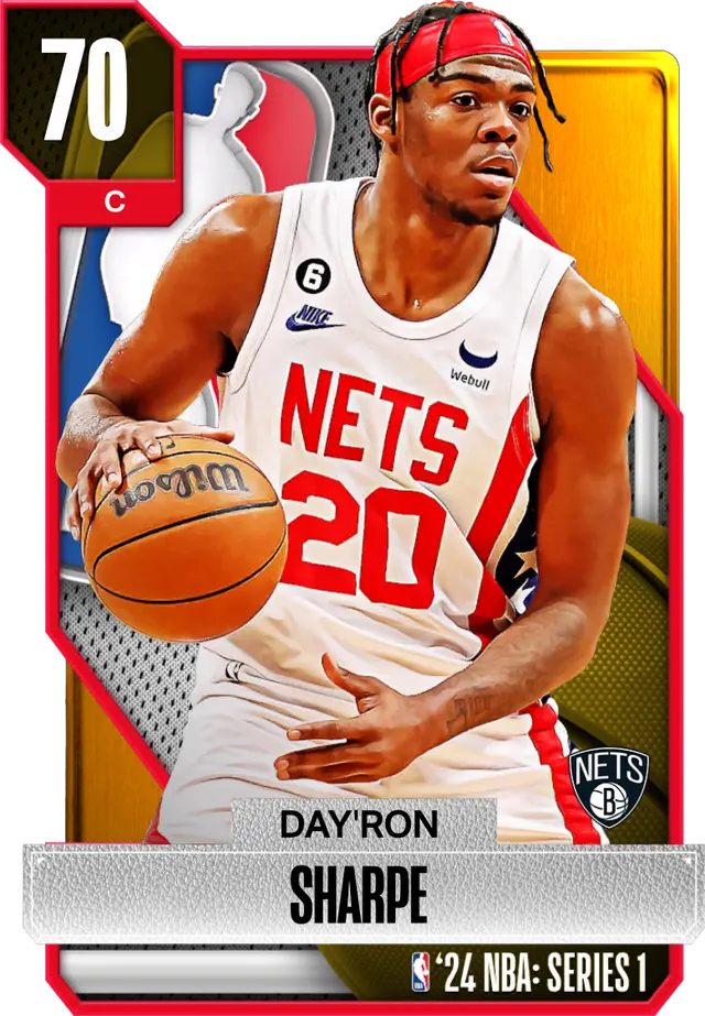 (GOLD) Day'Ron Sharpe (70 OVR)