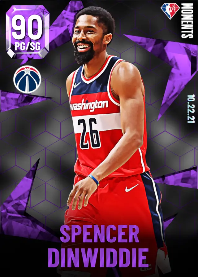 (AMETHYST) Spencer Dinwiddie (90 OVR)