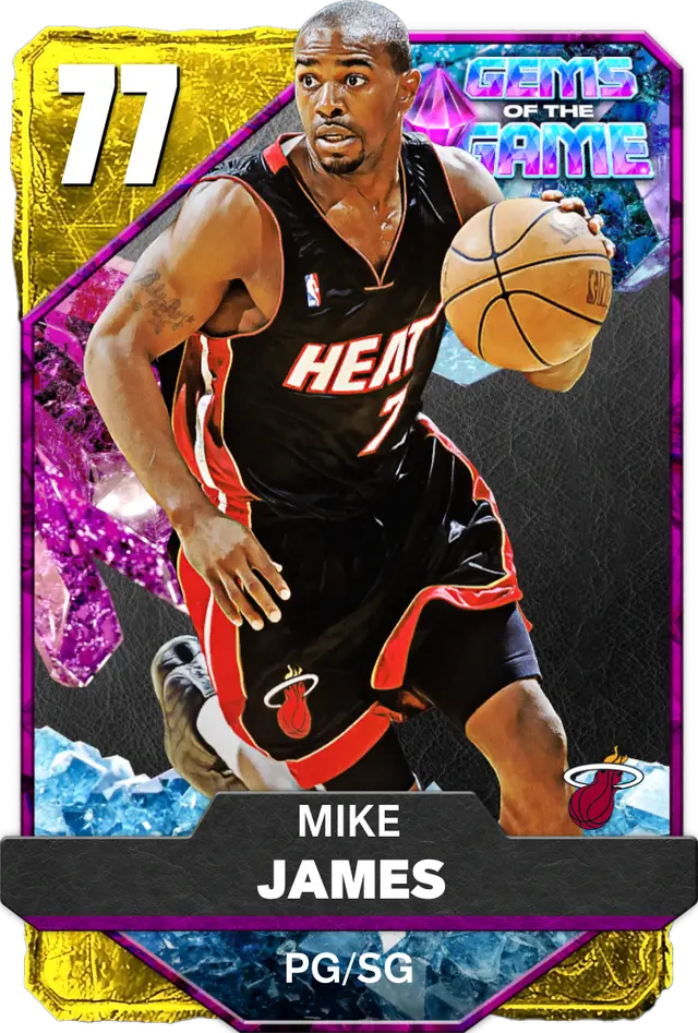 (GOLD) Mike James (77 OVR)
