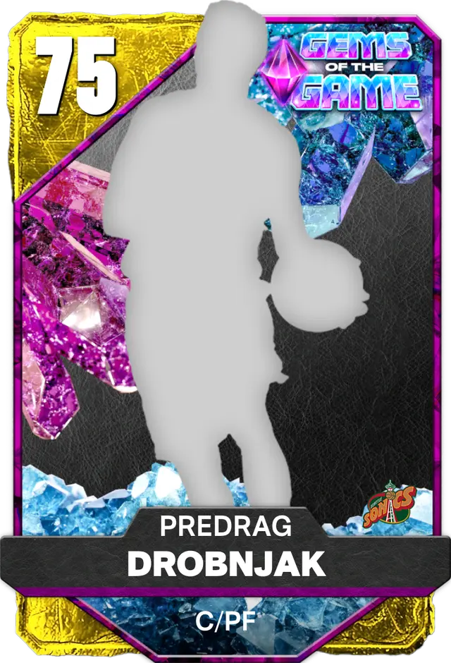 75 Predrag Drobnjak | Gold Gems of the Game