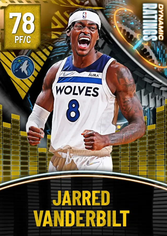(GOLD) Jarred Vanderbilt (78 OVR)