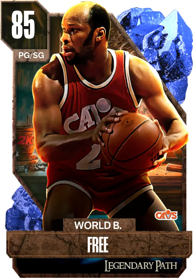 (SAPPHIRE) World B. Free (85 OVR)