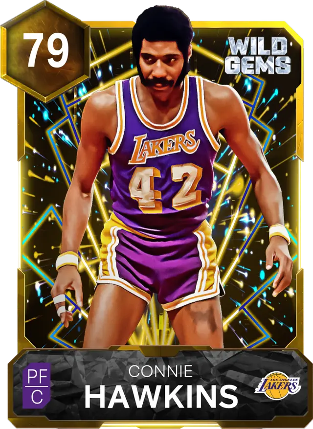 79 Connie Hawkins | Gold Wild Gems