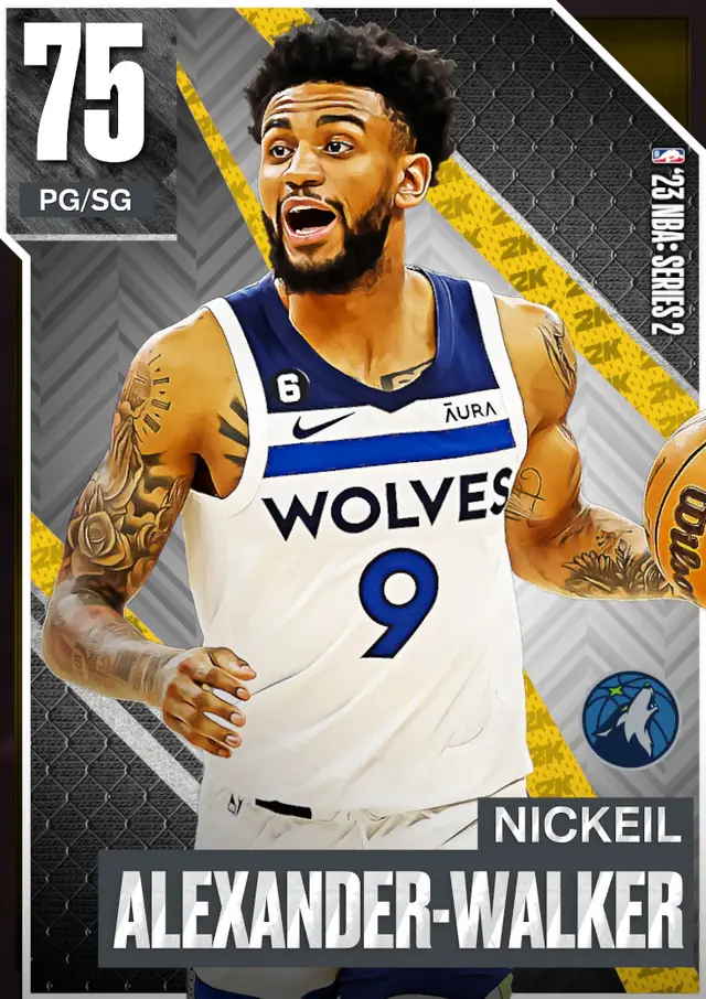 (GOLD) Nickeil Alexander-Walker (75 OVR)