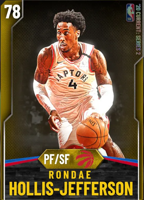 (GOLD) Rondae Hollis-Jefferson (78 OVR)