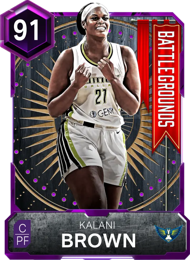 (AMETHYST) Kalani Brown (91 OVR)