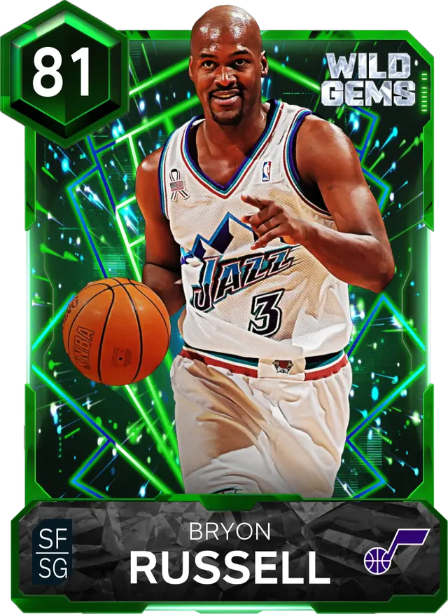 (EMERALD) Bryon Russell (81 OVR)