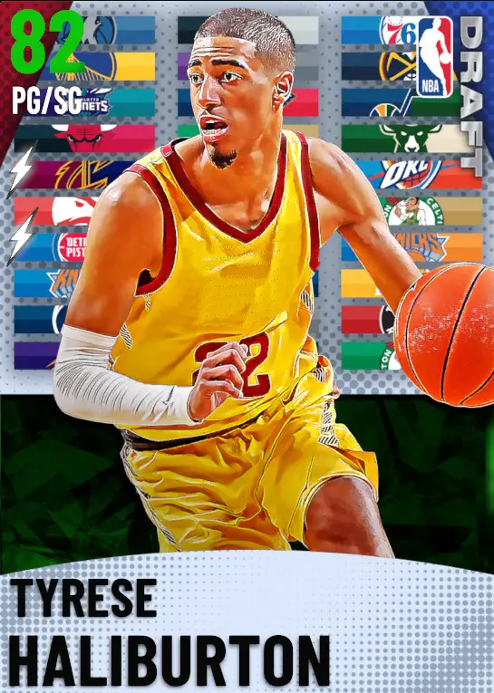 (EMERALD) Tyrese Haliburton (82 OVR)