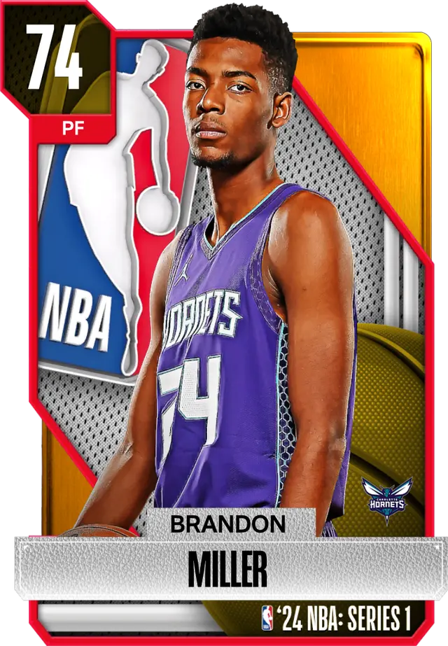 (GOLD) Brandon Miller (74 OVR)