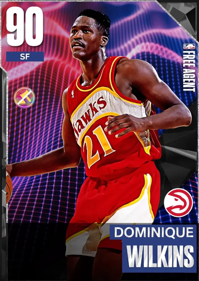 (FREEAGENT) Dominique Wilkins (90 OVR)