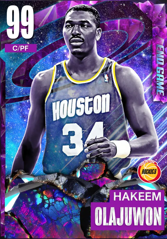 (DM) Hakeem Olajuwon (99 OVR)