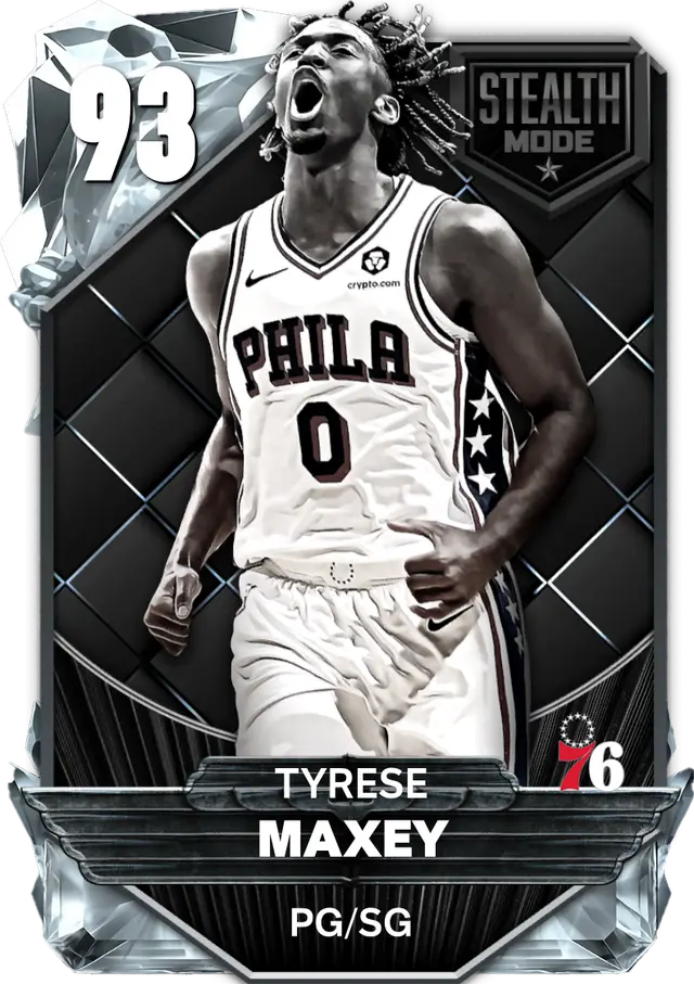 (DIAMOND) Tyrese Maxey (93 OVR)