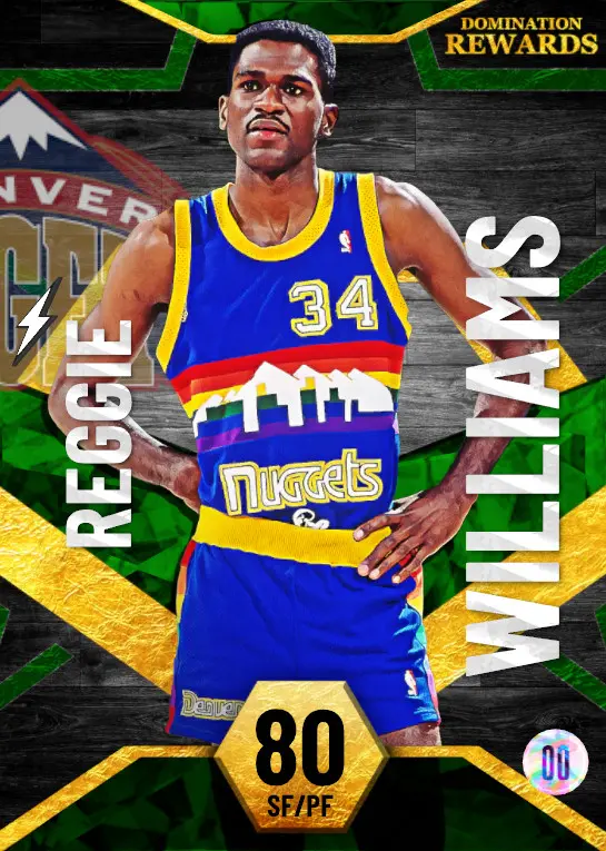 (EMERALD) Reggie Williams (80 OVR)