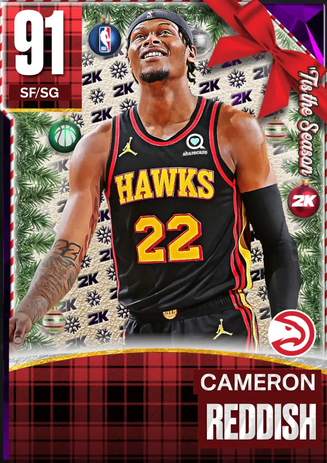 (AMETHYST) Cameron Reddish (91 OVR)