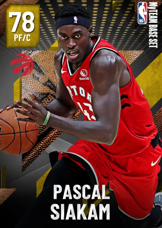 (GOLD) Pascal Siakam (78 OVR)