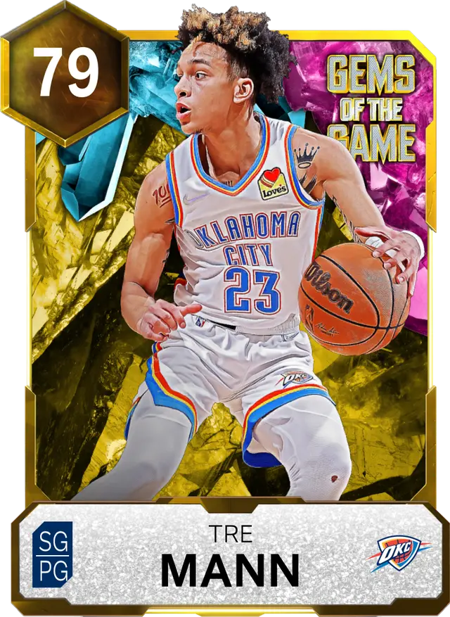 (GOLD) Tre Mann (79 OVR)