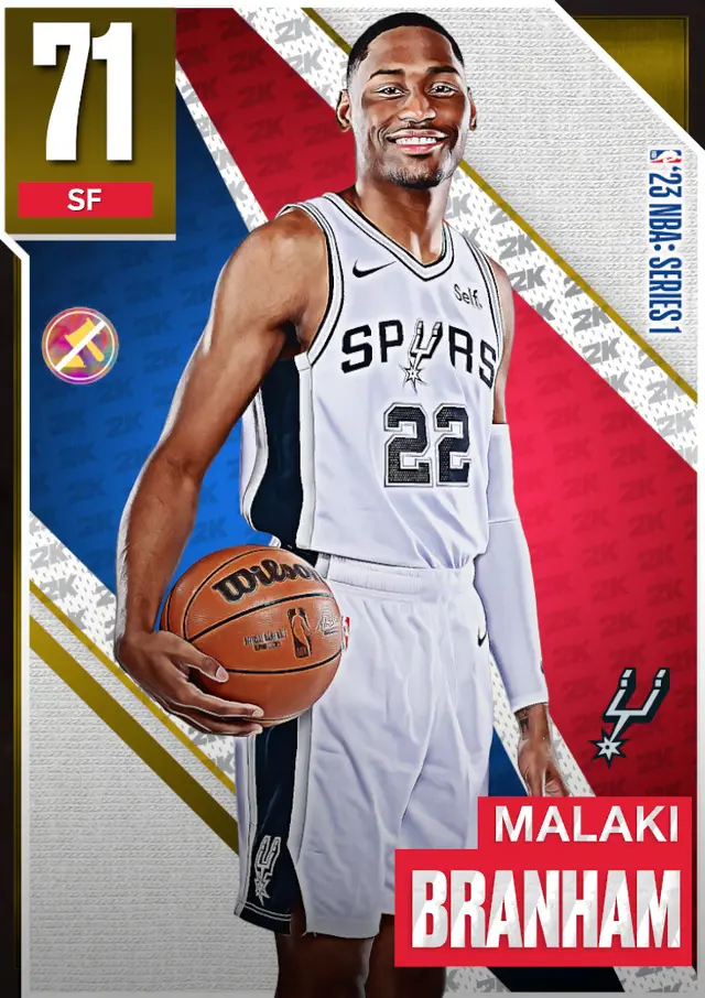 (GOLD) Malaki Branham (71 OVR)