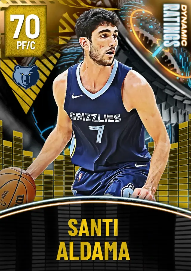 (GOLD) Santi Aldama (70 OVR)